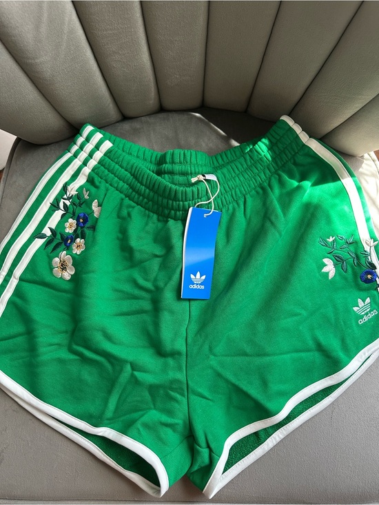 adidas Pants - ADIDAS Floral Retro Track Shorts
